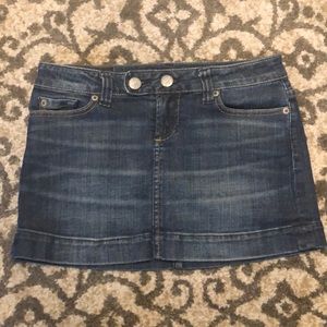American Eagle mini denim skirt size 4